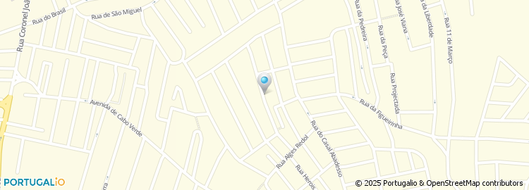 Mapa de Rua Nova de Massapês