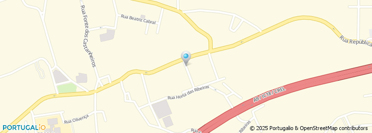 Mapa de Rua Padre Abel
