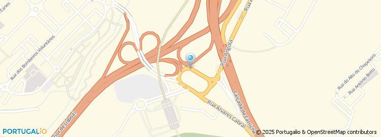 Mapa de Rua Pedro Álvares Cabral