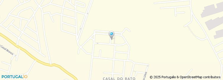 Mapa de Rua Poente