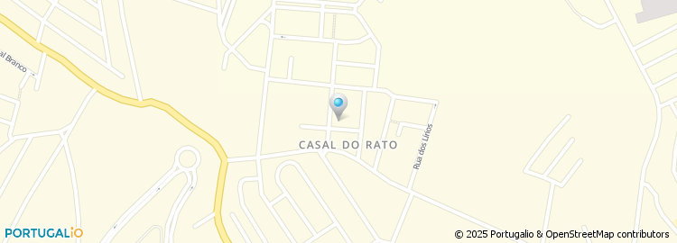 Mapa de Rua Professor Egas Moniz