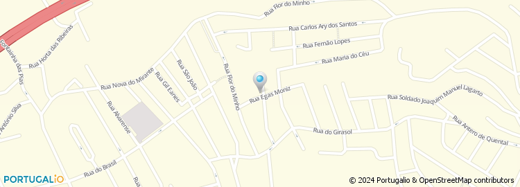 Mapa de Rua Projectada à Rua da Boa Vista