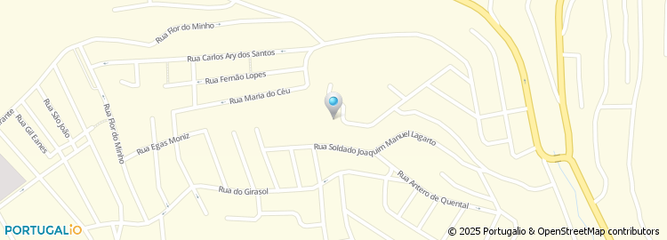 Mapa de Rua Serpa Pinto