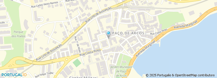 Mapa de Apartado 1001, Paço de Arcos