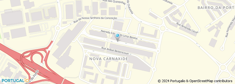 Mapa de Avenida Comendador Nunes Corrêa