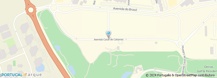 Mapa de Avenida do Casal de Cabanas