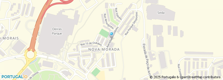 Mapa de Avenida dos Fundadores