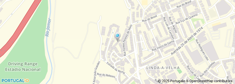 Mapa de Beco Damásio