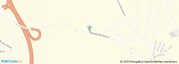 Mapa de Estrada de Leceia