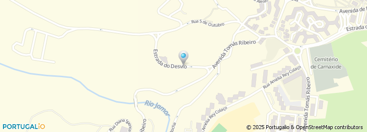 Mapa de Estrada do Desvio