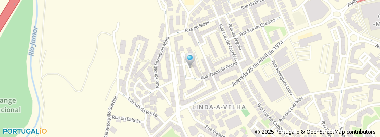 Mapa de Largo Rui Pereira