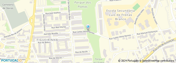 Mapa de Rua Carlos Vieira Ramos