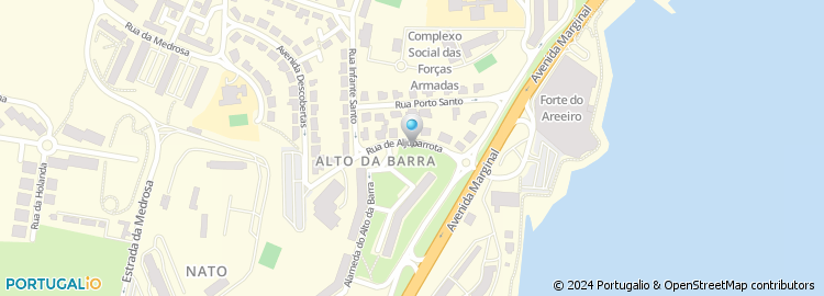 Mapa de Rua de Aljubarrota