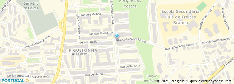 Mapa de Rua São Salvador da Baía
