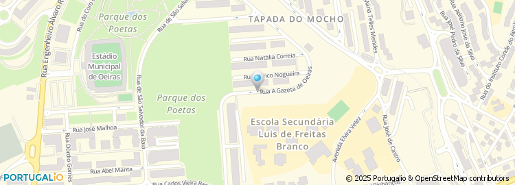 Mapa de Rua A Gazeta D Oeiras