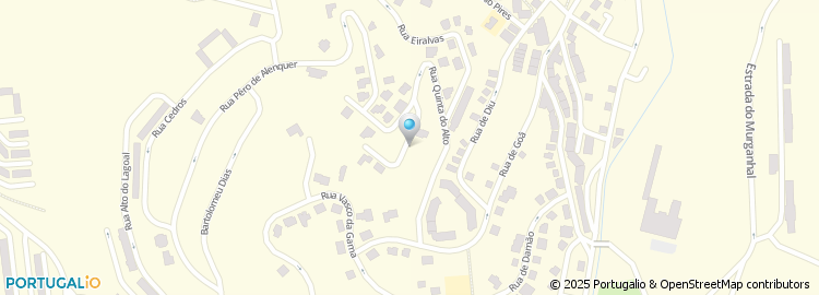 Mapa de Rua Álvaro Esteves