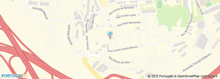 Mapa de Rua Alves Crespo