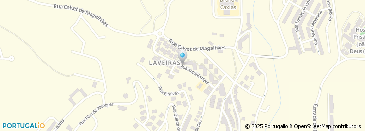 Mapa de Rua António Pires