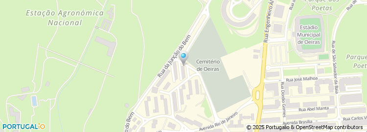 Mapa de Rua António Vicente Ferreira