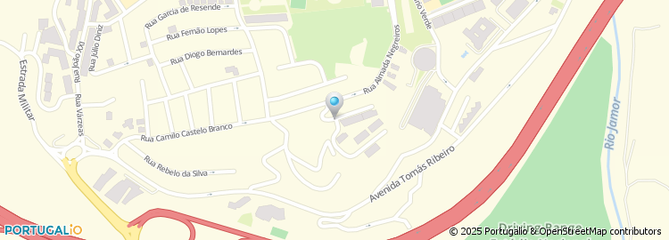 Mapa de Rua Armando Miranda