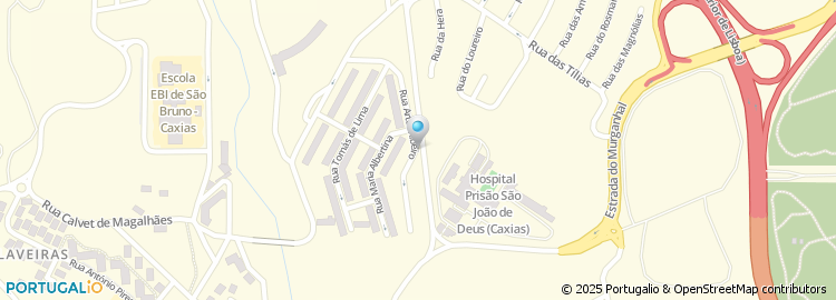 Mapa de Rua Artur Ribeiro