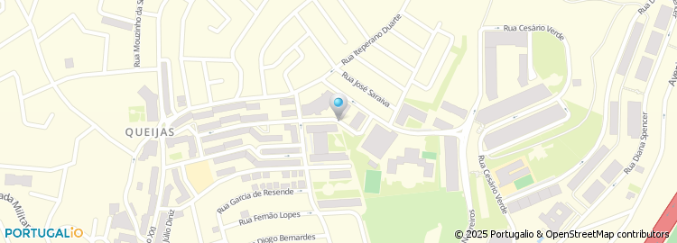 Mapa de Rua Augusto Fraga