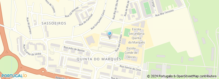 Mapa de Rua Bartolomeu de Gusmão