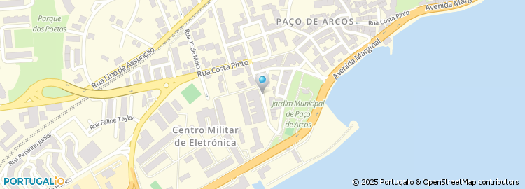 Mapa de Rua Cândido dos Reis