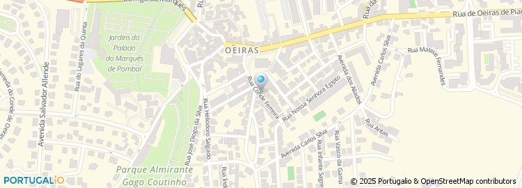 Mapa de Rua Conde de Ferreira