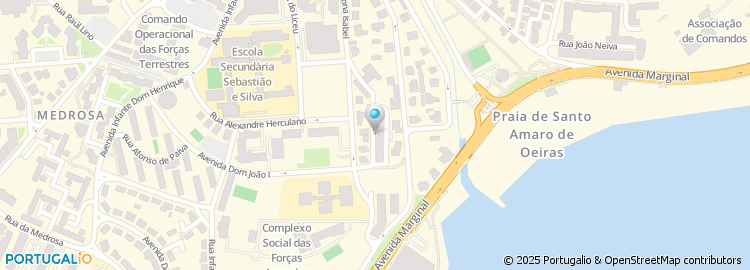 Mapa de Rua da Torre