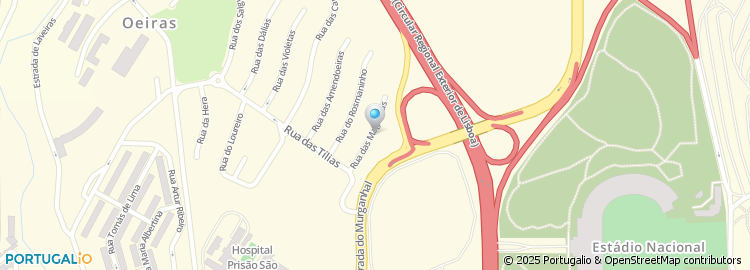 Mapa de Rua das Magnólias