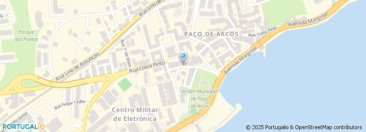 Mapa de Rua do Penedo