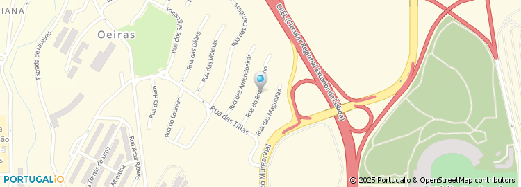 Mapa de Rua do Rosmaninho
