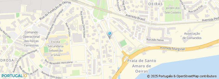 Mapa de Rua Dom João de Castro