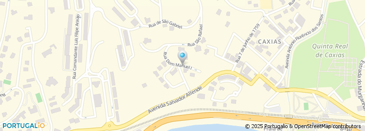 Mapa de Rua Dom Manuel i