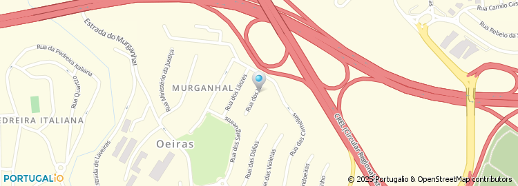 Mapa de Rua dos Lírios