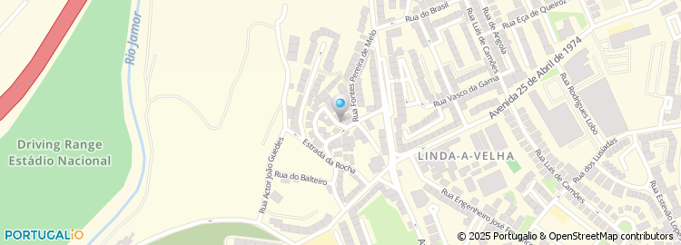 Mapa de Rua Eira Velha