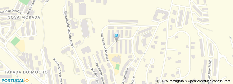 Mapa de Rua Emídio Matias Pinto