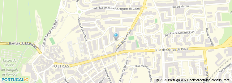 Mapa de Rua Ferreira de Castro