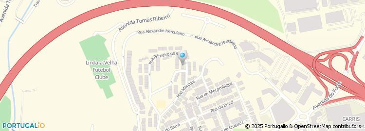 Mapa de Rua General Norton de Matos