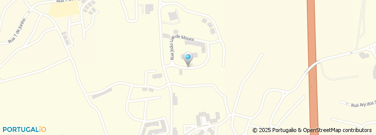 Mapa de Rua João Luís de Moura