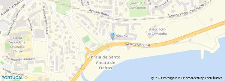 Mapa de Rua João Neiva