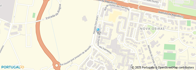 Mapa de Rua Jorge de Sena