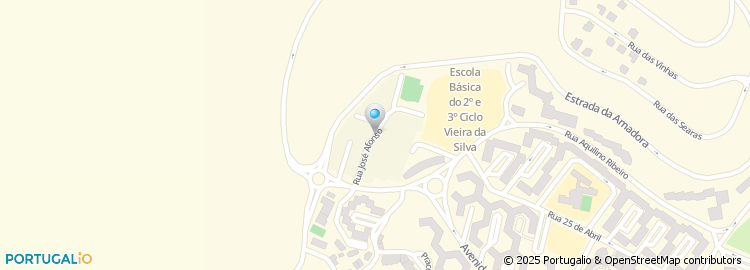 Mapa de Rua José Afonso