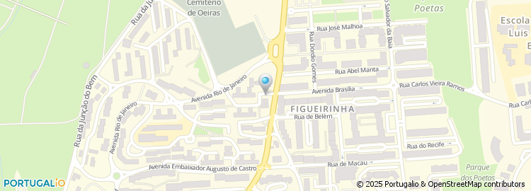 Mapa de Rua Juscelino Kubitschek de Oliveira