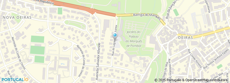 Mapa de Rua Lagares da Quinta