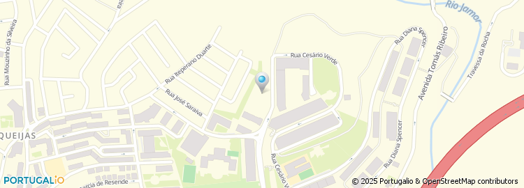 Mapa de Rua Luís de Oliveira Guimarães