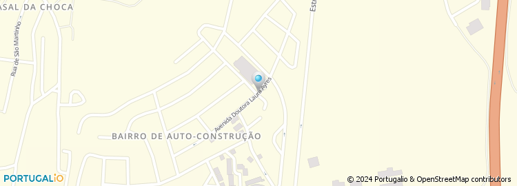 Mapa de Rua Luís de Pina