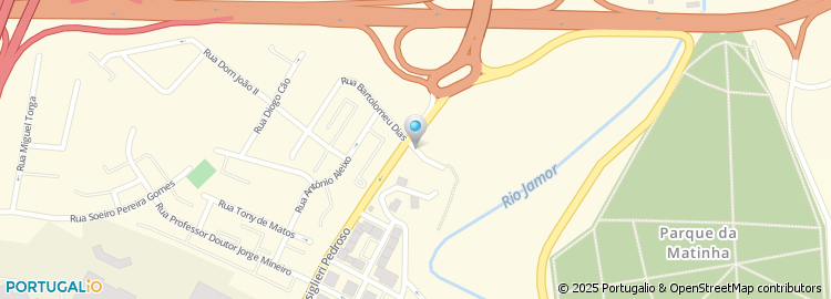 Mapa de Rua Miguel Bombarda