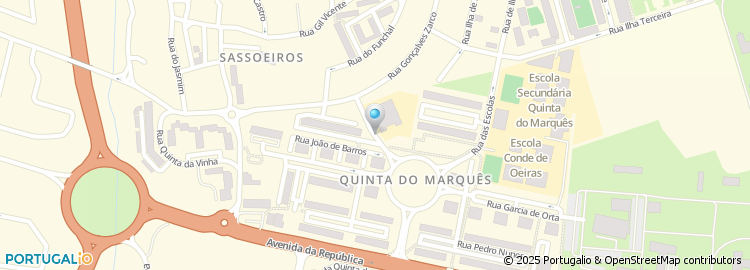 Mapa de Rua Norton de Matos